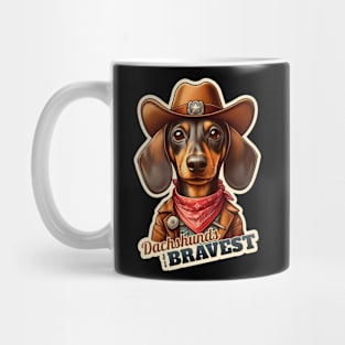 Dachshund cowboy Mug